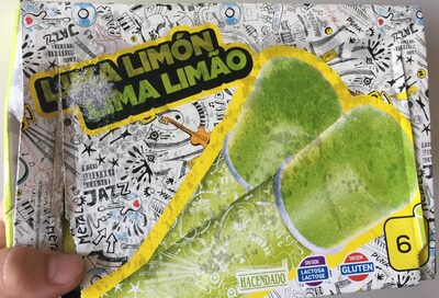 Foto de Helado de lima limón