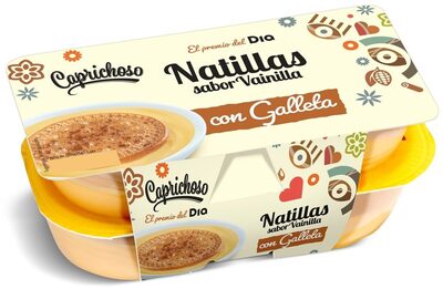 Foto de Natillas con galleta