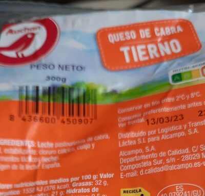 Foto de Queso de cabra tierno