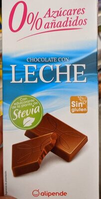 Foto de Chocolate con leche stevia