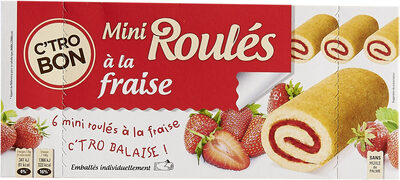 Foto de Mini rolls fourrage a la fraise