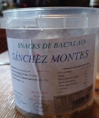 Foto de Snacks de bacalao