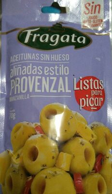 Foto de Aceitunas sin hueso aliñadas estilo provenzal