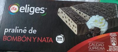 Foto de Praliné de bombón y nata