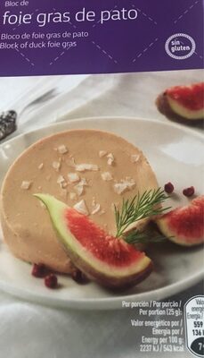Foto de Bloc de foie gras de pato sin gluten