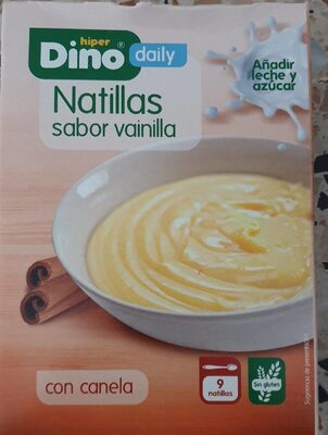 Foto de Natillas sabor vainilla con canela