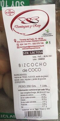 Foto de Bizcocho de coco