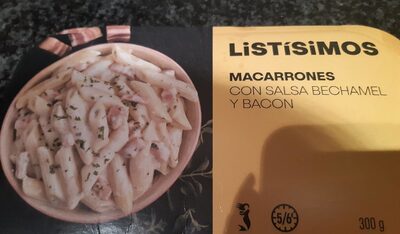 Foto de Macarrones con salsa bechamel y bacon