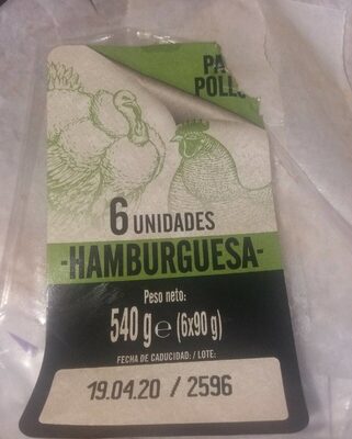 Foto de Hamburguesa pavo pollo