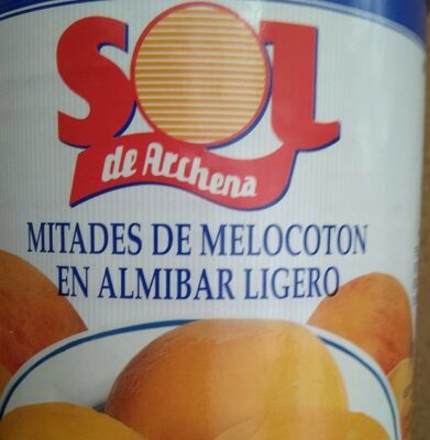 Foto de Mitades de melocotón en almíbar ligero