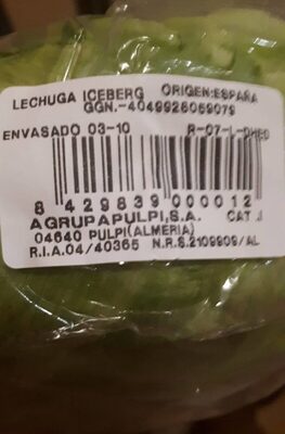 Foto de Lechuga iceberg