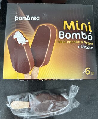 Foto de Mini bombo nata xocolata negra