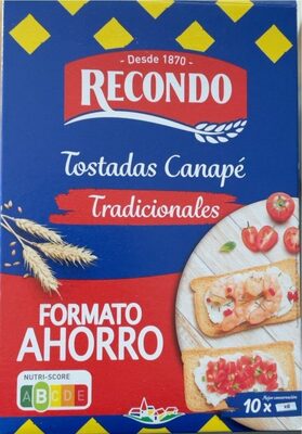 Foto de Tostadas para canapé cuadradas formato ahorro