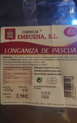 Foto de Longaniza de pascua