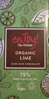 Foto de Organic Lime dark raw chocolate