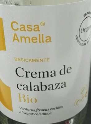 Foto de Crema de calabaza bio