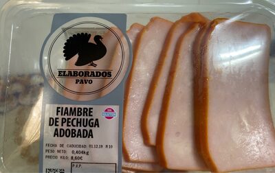 Foto de Fiambre de pechuga de pavo adobada