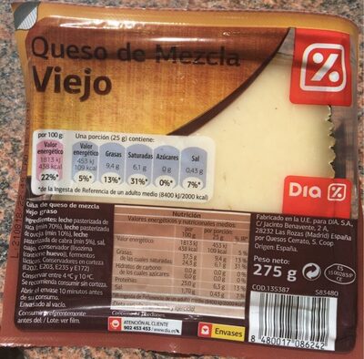 Foto de Queso de mezcla viejo
