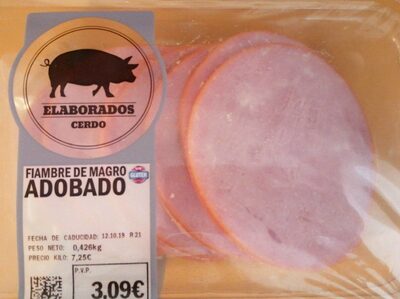 Foto de Fiambre de magro adobado de cerdo