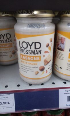 Foto de LOYD GROSSMAN LASAGNE WHITE SAUCE Silky white sauc