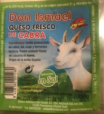 Foto de QUESO FRESCO DE CABRA