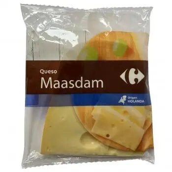 Foto de Queso Maasdam Carrefour 375 G