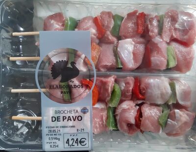 Foto de Brocheta de pavo