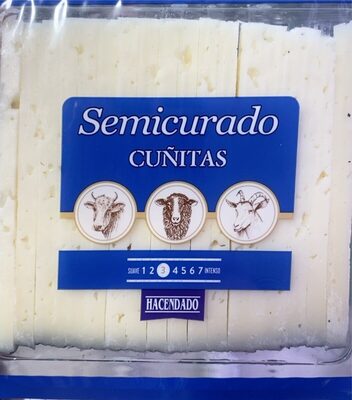 Foto de Queso semicurado cuñas