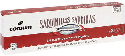 Foto de Sardinillas aceite de girasol picante
