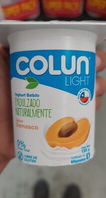 Foto de Yoghurt light damasco 130 gracias colun