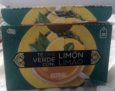 Foto de Té verde con limón