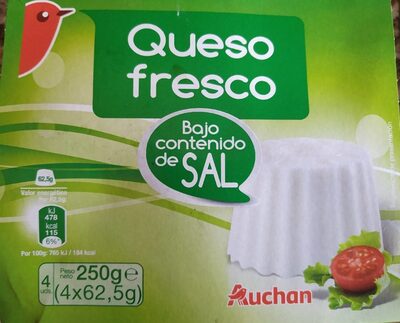 Foto de Queso fresco bajo contenido en sal