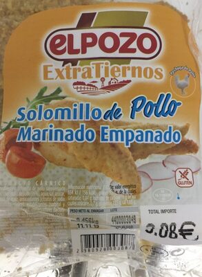 Foto de Solomillo de pollo marinado empanado
