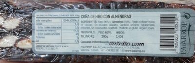 Foto de Cuña de higo con almendras