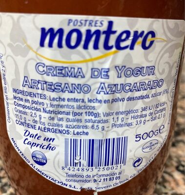Foto de Crema de yogur