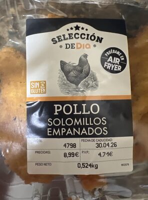 Foto de Solomillos Empanados De Pollo