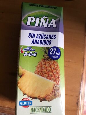 Foto de Zumo de piña sin azucares