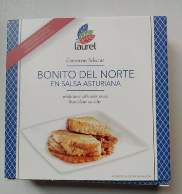 Foto de Bonito del Norte en salsa asturiana