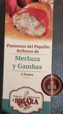 Foto de Pimientos del piquillo rellenos de merluza y gambas
