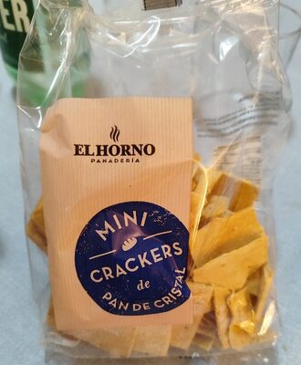 Foto de Mini Crackers de Pan de Cristal