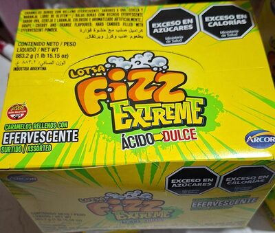 Foto de Fizz Extreme Ácido-Dulce
