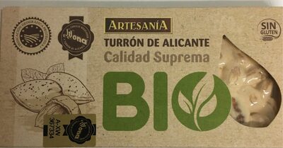 Foto de Artesanía - turrón de alicante - calidad suprema BIO