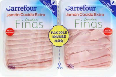Foto de Jamón Cocido Extra Finas Lonchas