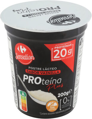 Foto de Postre 0% azúcares añadidos vainilla proteína plus