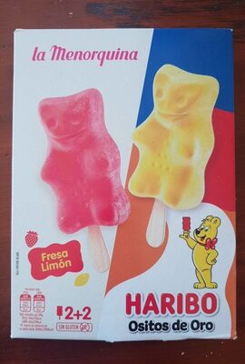 Foto de Sorbete sabor limón y sorbete sabor fresa