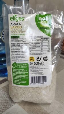 Foto de Arroz largo blanco ecológico