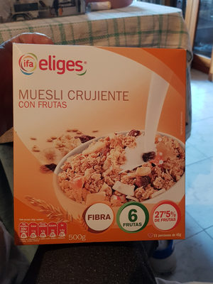 Foto de Muesli crujiente con fruta - Eliges