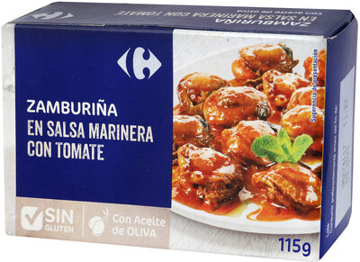 Foto de Zamburiñas en salsa marinera con tomate