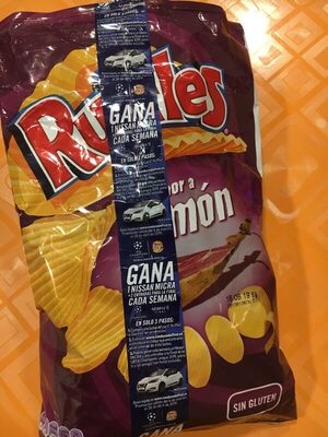Foto de Patatas fritas sabor a jamón onduladas Sin Gluten bolsa 170 g
