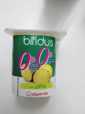 Foto de Yogurt bífidus 0% con pina